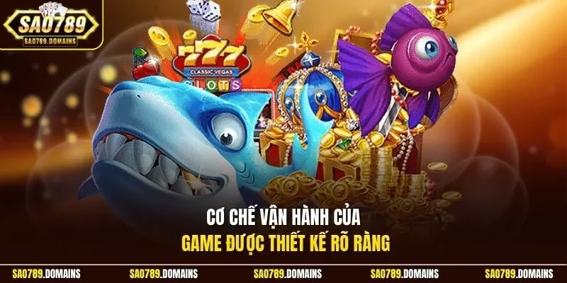 Cơ chế vận hành của game được thiết kế rõ ràng